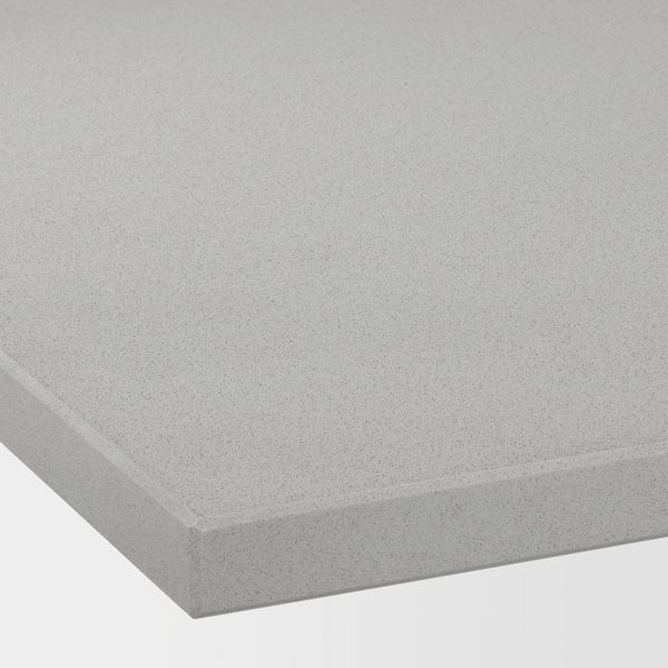 Столешница под заказ, 1 м²x3.0 см, под бетон, матовый, кварц IKEA KASKER 204.284.16 - фото 3