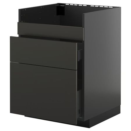 METOD / KNIVSHULT Напол шк д/мойки ХАВСЕН/3фасада/2ящ