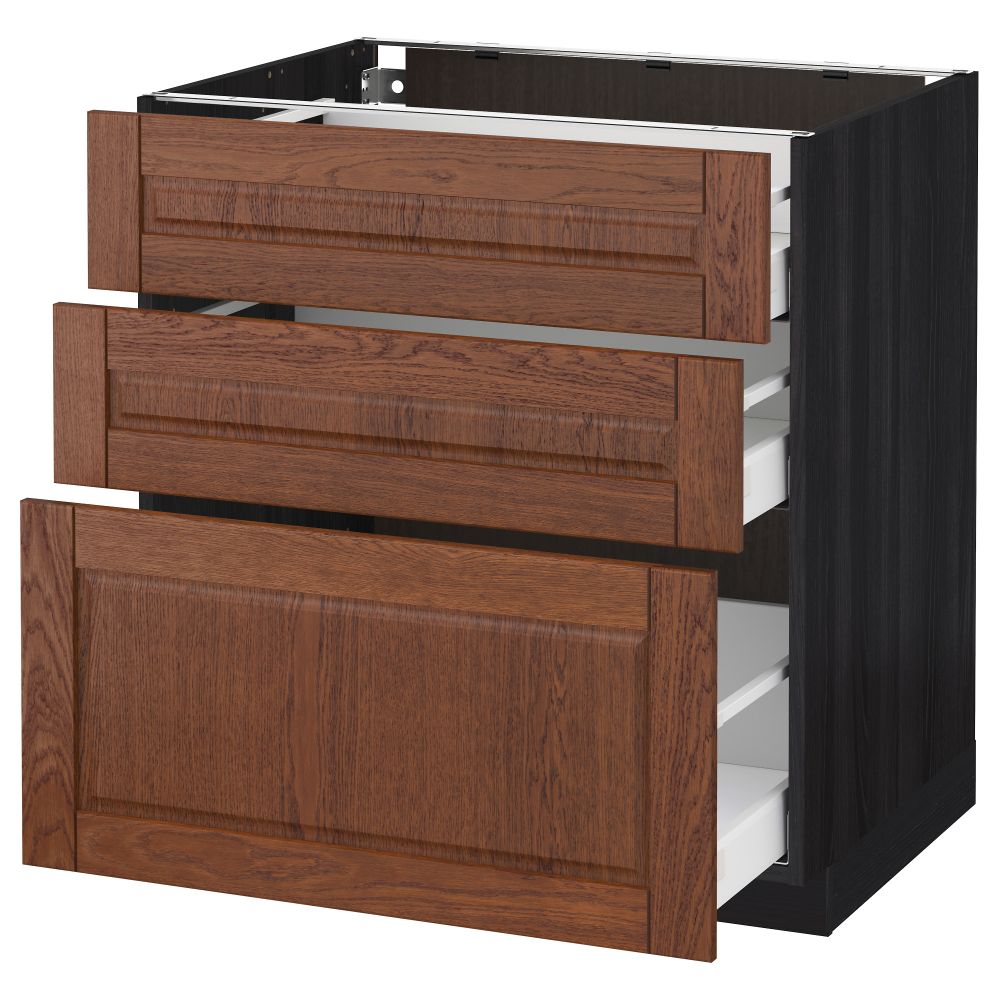 IKEA, вид спереди - схема-чертеж с размерами