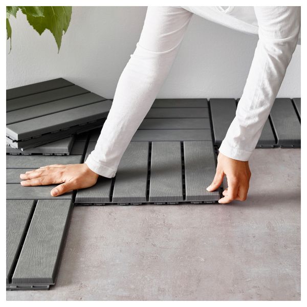 Настил, для улицы РУННЕН, серый (0.81 м²) - фото 4