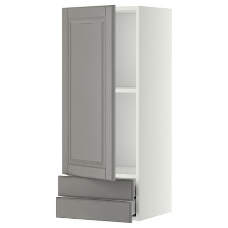 Навесной шкаф с дверцей, 2 ящика IKEA METOD МЕТОД, MAXIMERA МАКСИМЕРА 594.584.07