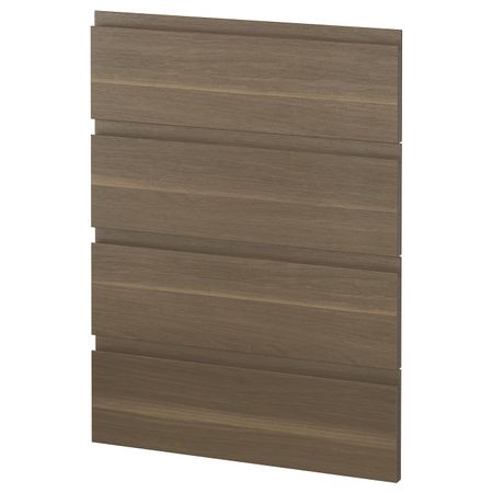 4 фасада для посудомоечной машины, Воксторп грецкий орех 60 см IKEA METOD МЕТОД 193.912.87