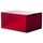 Мини-комод ЛЕКМАН, красный (33x25 см)
