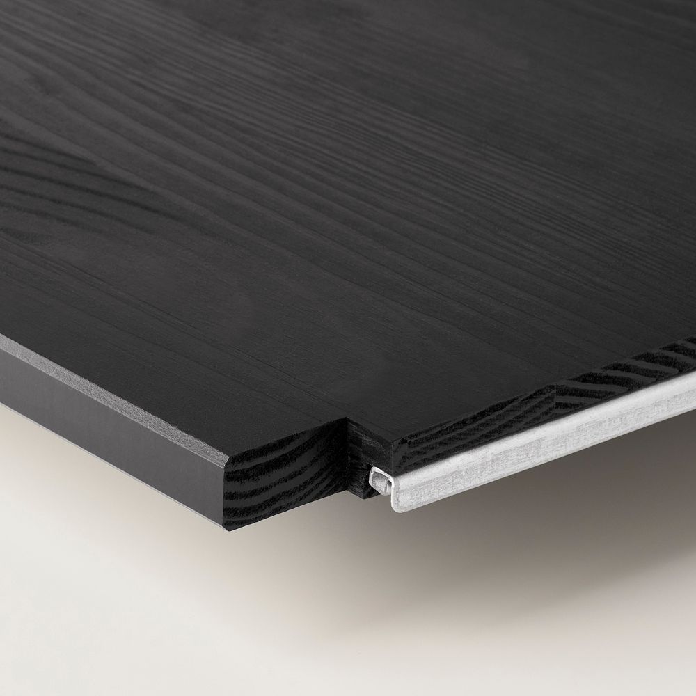 Полка, черный 83x30 см IKEA IVAR ИВАР 904.829.28 - схема-чертеж с размерами