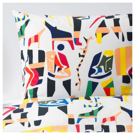 Пододеяльник и 2 наволочки ОВЕРАЛЛЬТ, разноцветный