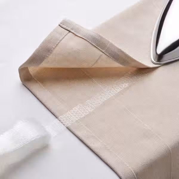 LENDA Гардины с прихватом, 2 шт. - светло-розовый/с лентой 140x300 см - фото 6