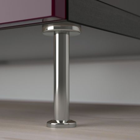 Комбинация для хранения с дверцами, черно-коричневый СЕЛЬСВ/СТАЛЛАРП/глянцевый темный красно-коричневый 120x42x74 см IKEA BESTÅ