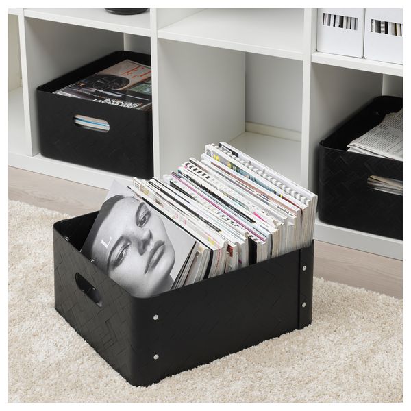 Ящик БУЛЛИГ, черный (32x35x16 см) - фото 3