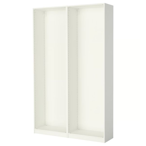 PAX 2 каркаса гардеробов - белый 150x35x236 см - фото 1