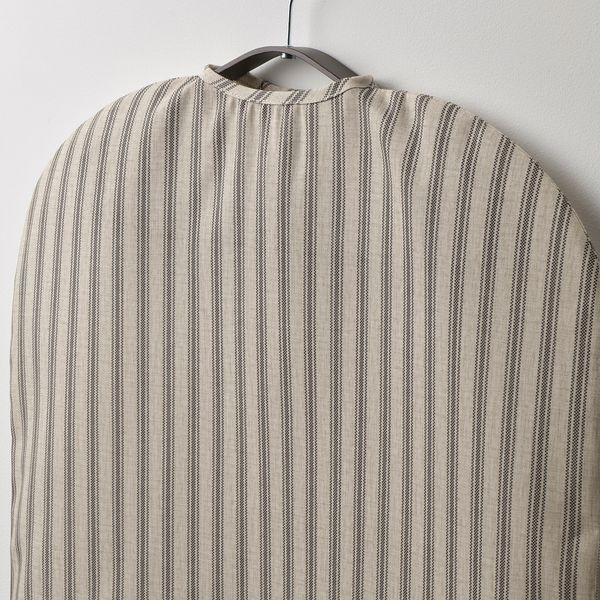 Чехол для одежды, текстиль в полоску, бежевый антрацит IKEA RÅGODLING 705.658.30 - фото 6