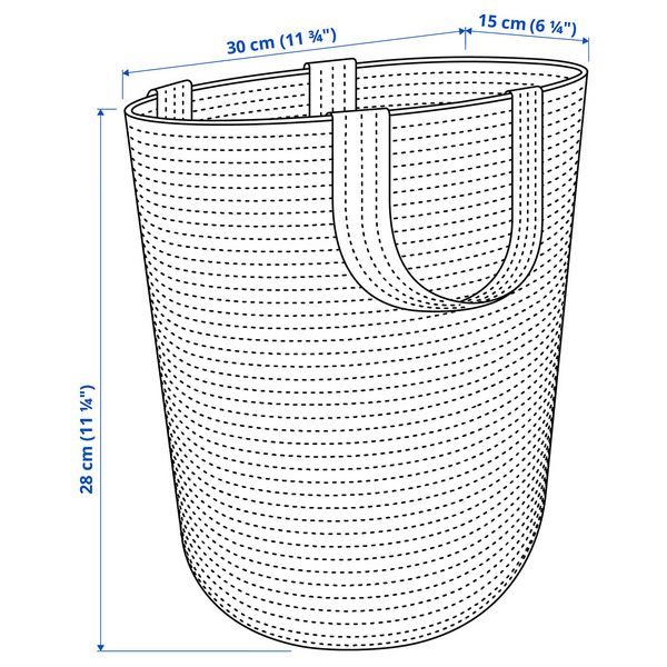 IKEA, дополнительный ракурс - схема-чертеж с размерами