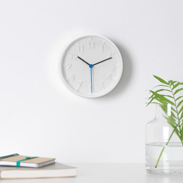 Настенные часы, белый 20 см IKEA STOMMA СТОММА 803.741.42 - фото 2