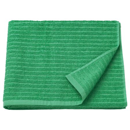 Банное полотенце, ярко-зеленый, 70x140 см IKEA VÅGSJÖN ВОГШЁН 205.711.26