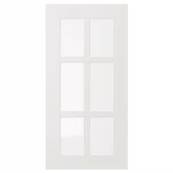 STENSUND Стеклянная дверь - белый 30x60 см - фото 1