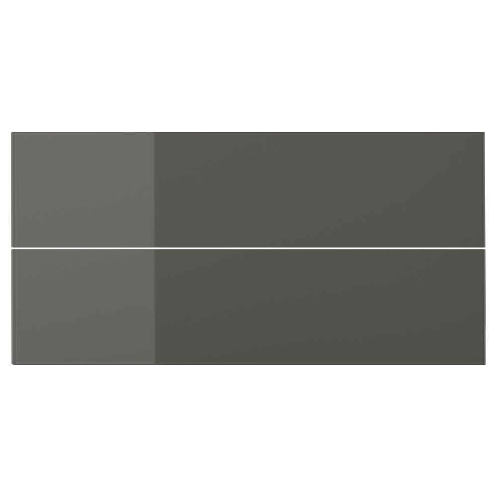 Фронтальная панель ящика РИНГУЛЬТ, глянцевый серый - фото 1