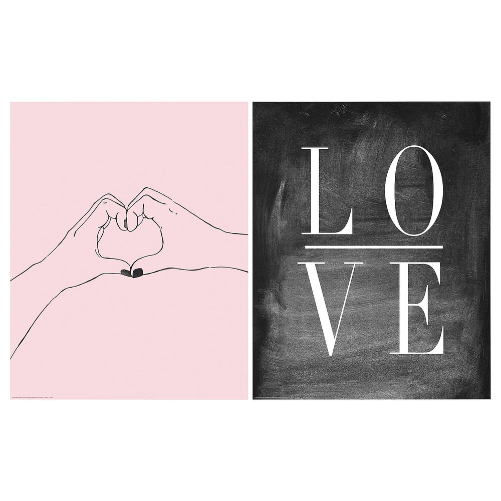 Постер, Сердце 40x50 см IKEA BILD БИЛЬД 704.860.84 - фото 1