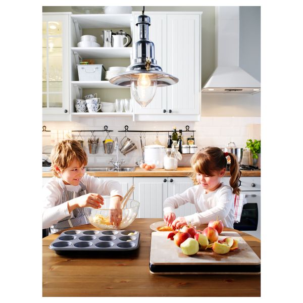 Подвесной светильник, алюминий IKEA OTTAVA ОТТАВА 203.609.25 - фото 5