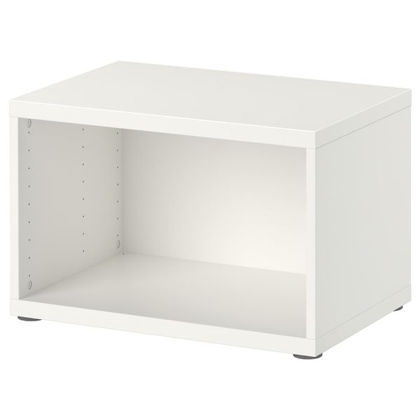 Каркас, белый 60x40x38 см IKEA BESTÅ БЕСТО 402.993.43 - схема-чертеж с размерами