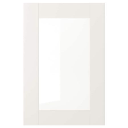Стеклянная дверь, белый 40x60 см IKEA SÄVEDAL СЭВЕДАЛЬ 203.672.72