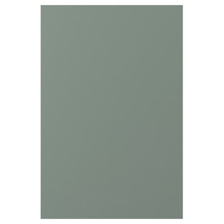 NICKEBO Дверь - матовая поверхность серо-зеленый 40x60 см