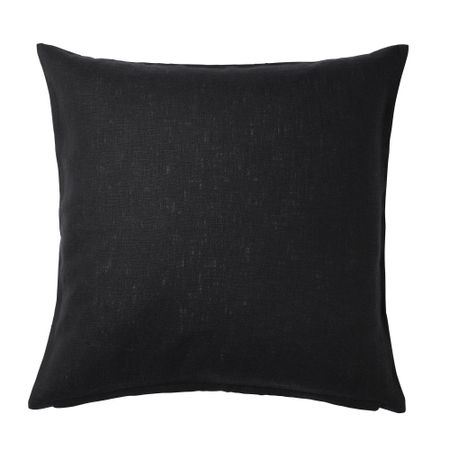 Чехол на подушку ВИГДИС, черный (50x50 см)