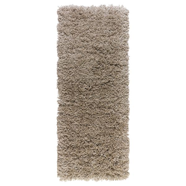 Ковер, длинный ворс ГОСЕР, бежевый (56x150 см) - фото 1