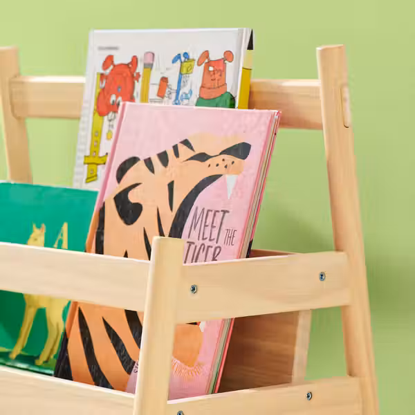 FLISAT Подставка для книг - схема-чертеж с размерами