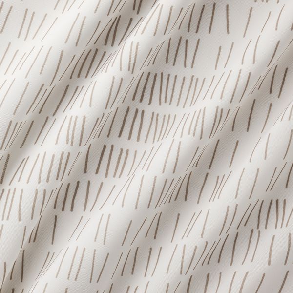 Гардины, 2 шт., белый, бежевый 145x300 см IKEA KLÖVERALM КЛЁВЕРАЛЬМ 504.907.32 - фото 2