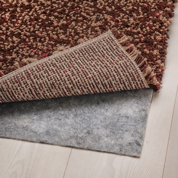 Ковер, длинный ворс, коричневый 133x180 см IKEA VINDUM ВИНДУМ 004.459.59 - схема-чертеж с размерами