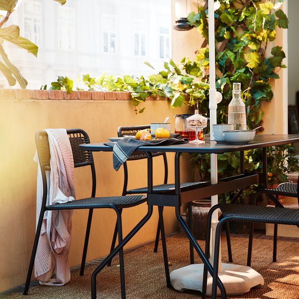 Садовый стол, 135x74 см, темно-серый IKEA VISTOCKHOLM СТОКГОЛЬМMEN ВИХОЛЬМЕН 304.633.05 - фото 6