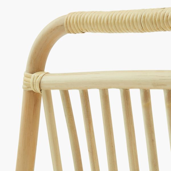 Подставка для журналов, ротанг 41x37 см IKEA BUSKBO БУСКБУ 904.553.93 - фото 3