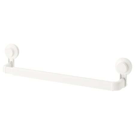 Вешалка для полотенец на присоске, белый IKEA TISKEN ТИСКЕН 003.812.88