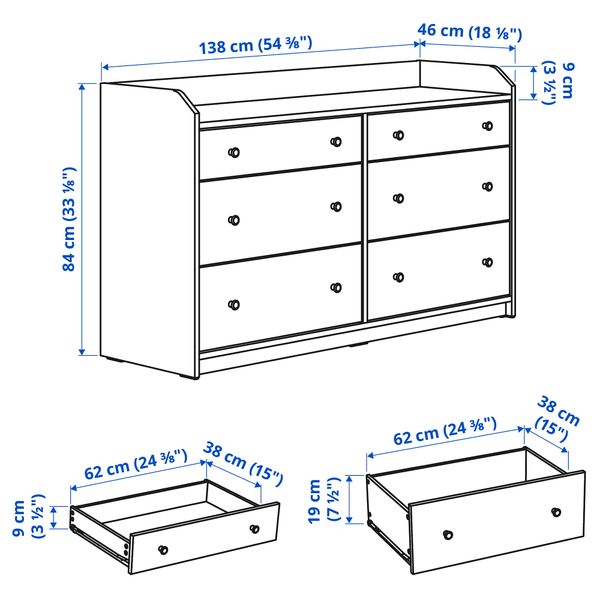IKEA, дополнительный ракурс - схема-чертеж с размерами