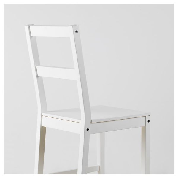 Стул, белый IKEA EGGELSTAD ЭГГЕЛЬСТАД 504.882.01 - фото 3