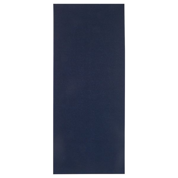Ковер безворсовый, темно-синий 80x200 см IKEA ТЮРСТЕД 004.234.86 - фото 1