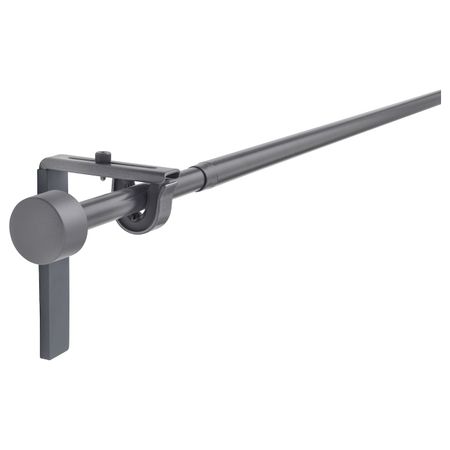 Гардинный карниз/комбинация, серебристый 120-210 см IKEA RÄCKA РЭККА 793.261.90