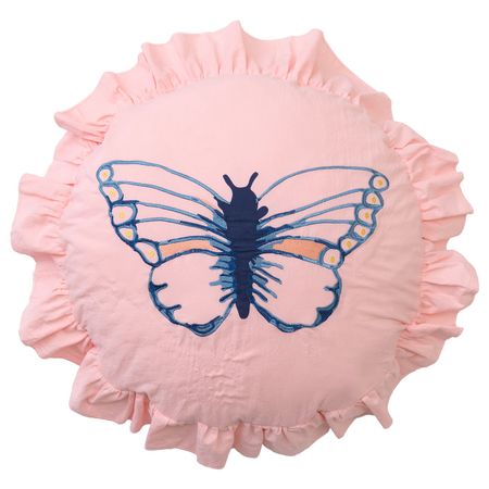 Подушка, орнамент «бабочка» IKEA SÅNGLÄRKA СОНГЛЭРКА 204.269.88