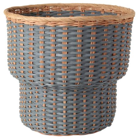 Кашпо СТЕНБЭР, серый