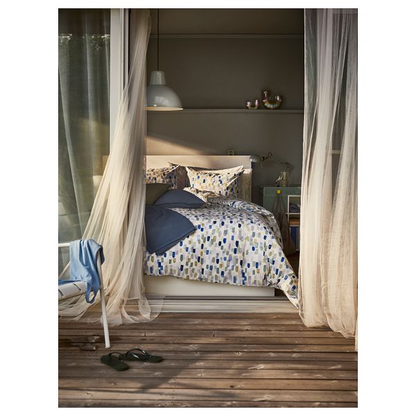 Пододеяльник и 2 наволочки IKEA VINTERIBERIS 105.467.74 - схема-чертеж с размерами