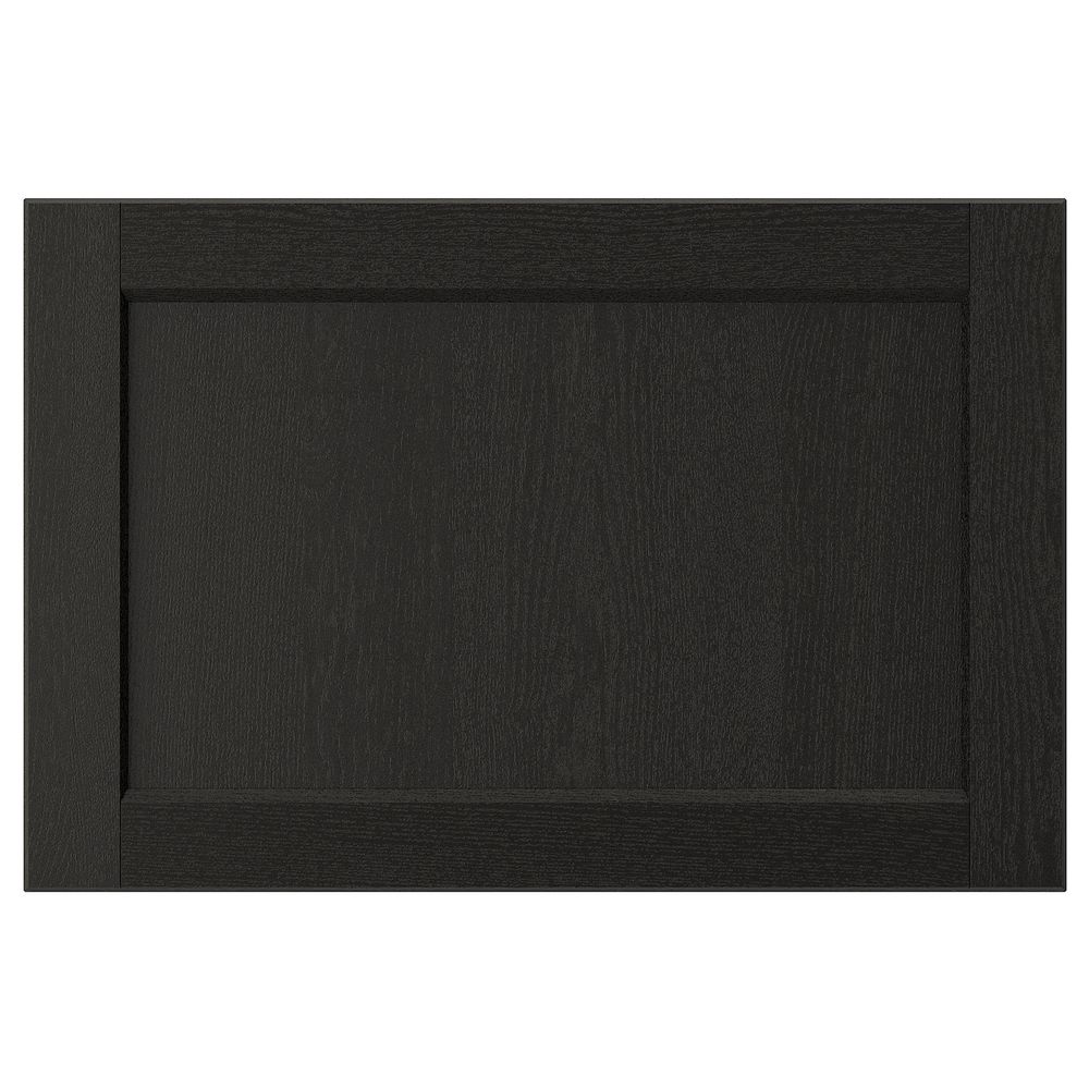 Фронтальная панель ящика, черная морилка 60x40 см IKEA LERHYTTAN ЛЕРХЮТТАН 003.565.09 - фото 1