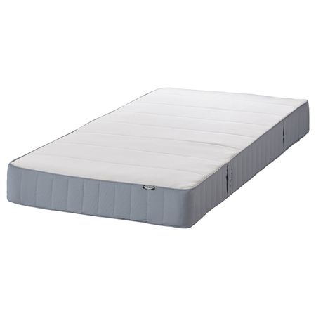 Пружинный матрас, очень жесткий/голубой 90x200 см IKEA VESTMARKA ВЕСТМАРКА 205.154.75