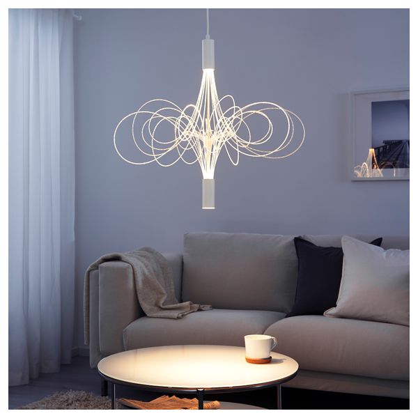 Люстра светодиодная ЭЛЬВСБИН, белый - фото 2