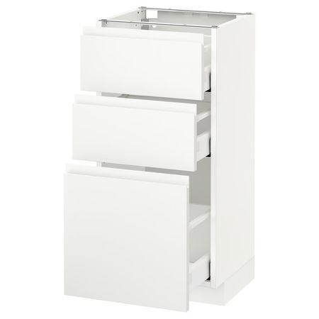 METOD / MAXIMERA Напольный шкаф с 3 ящиками