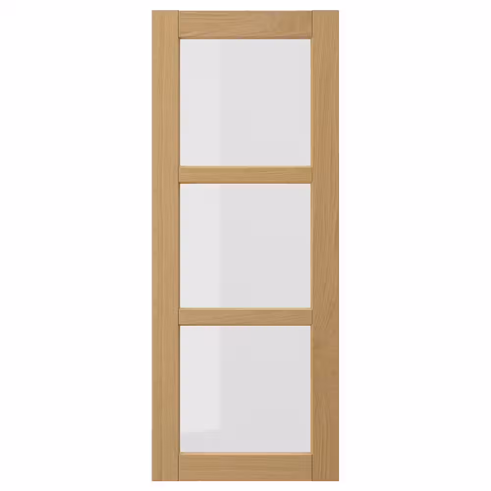 FORSBACKA Стеклянная дверь - дуб 40x100 см - фото 1