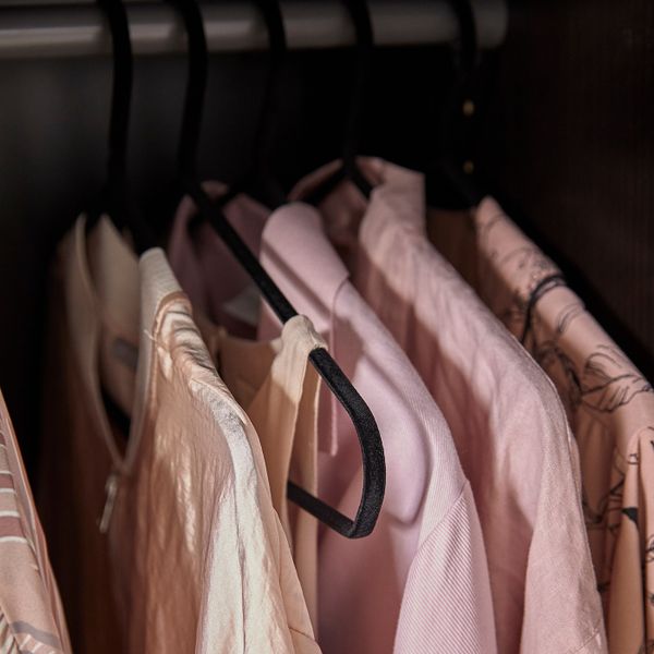 Плечики, черный IKEA STRYKIS СТРЮКИС 503.752.56 - схема-чертеж с размерами