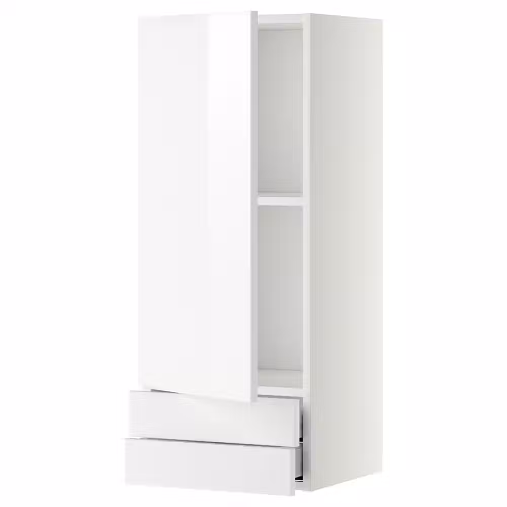 METOD / MAXIMERA Навесной шкаф с дверцей/2 ящика - фото 1