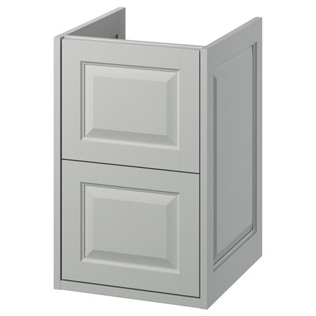 TÄNNFORSEN Шкаф для раковины с ящиками - светло-серый 40x48x63 см