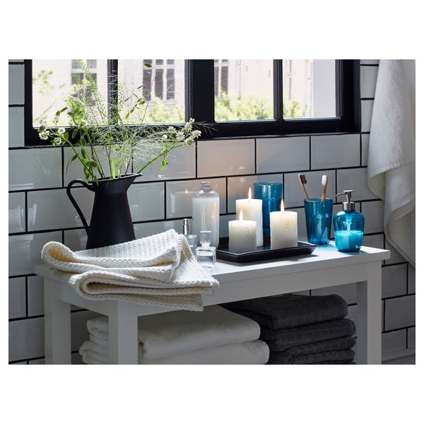 Ваза СОККЕРЭРТ, черный (22 см) - схема-чертеж с размерами