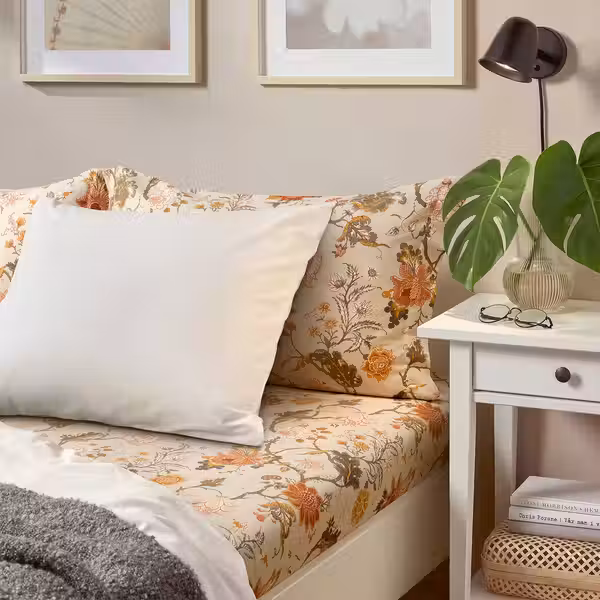 NÄSSELKLOCKA НЭССЕЛЬКЛОККА Простыня натяжная - фото 2