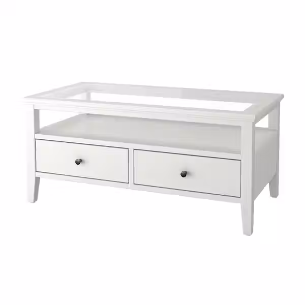 IDANÄS Журнальный стол - белый 107x55 см - фото 1